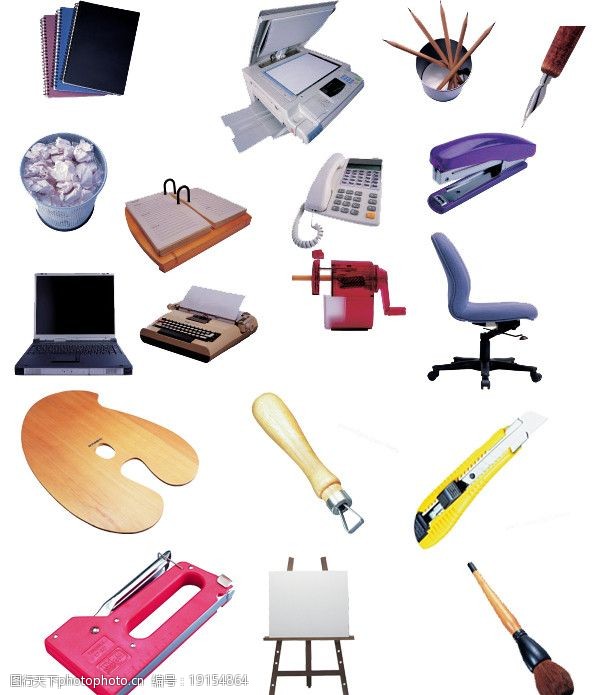 高效办公，一览无余 办公用品与设备大全图解指南